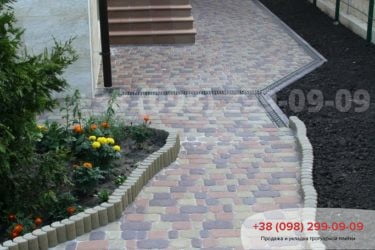 УкладкатротуарнойплиткивБорисполе