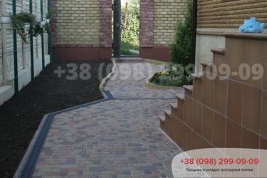 УкладкатротуарнойплиткивБорисполе