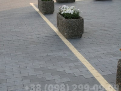 Тротуарна плитка Цегла без фаски Сірафото 11