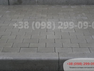 Тротуарна плитка Цегла без фаски Сірафото 12