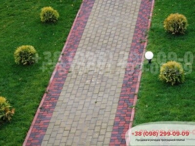 Тротуарна плитка Цегла Гірчичнафото 5
