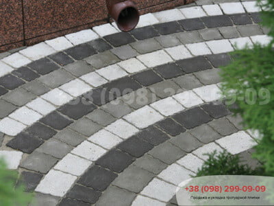 Тротуарна плитка Креатив Сірафото 6
