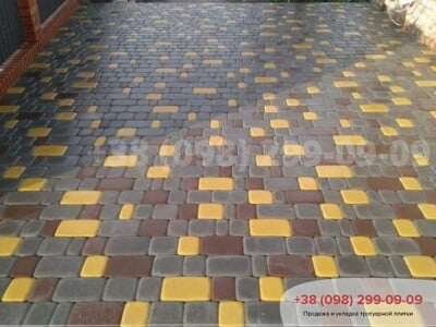 Тротуарна плитка Старе Місто Сірафото 2