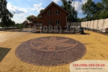 Осокорки, 4-й шлюз. Плитка Старе Місто.фото 13