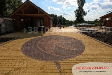 Осокорки, 4-й шлюз. Плитка Старе Місто.фото 14