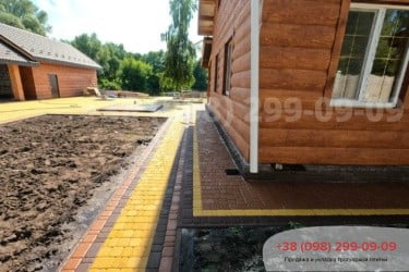 Осокорки, 4-й шлюз. Плитка Старе Місто.фото 17