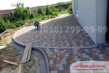 Укладання тротуарної плитки Старе Місто малюнкомфото 10