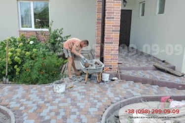 Укладання тротуарної плитки Старе Місто малюнкомфото 11