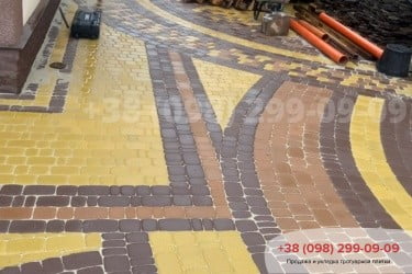 Укладання тротуарної плитки Старе Місто малюнкомфото 3