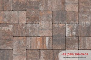 Брусчатка 200х100х60 без фаски платина
