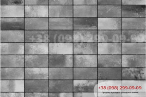 Брусчатка 200х100х60 без фаски эспрессо